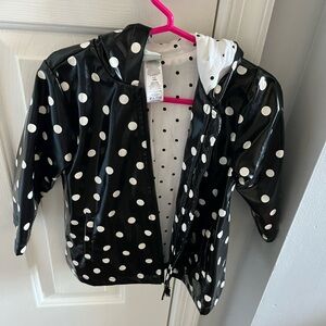 Polkadot toddler raincoat